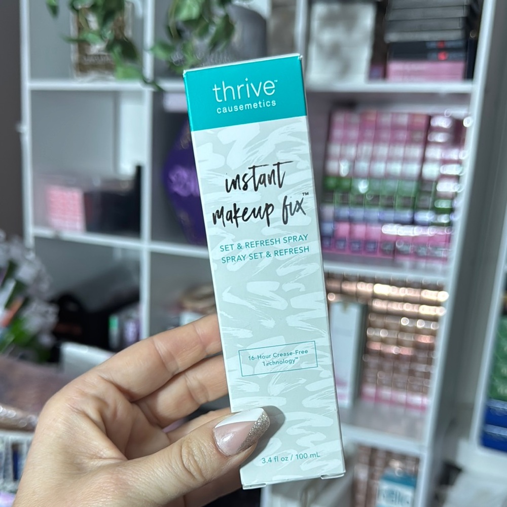 Thrive Causemetics $35msrp Instant Makeup Fix Spray